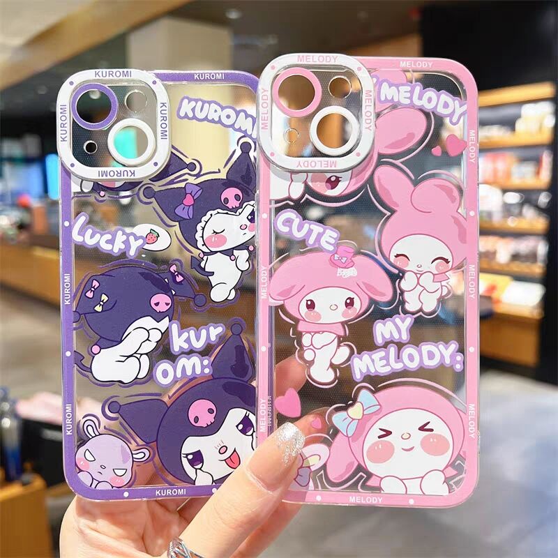 เคสโทรศัพท์มือถือ-พลาสติก-tpu-นิ่ม-กันกระแทก-ลายการ์ตูน-kulomi-cinnamoroll-melody-น่ารัก-สําหรับ-oppo-a16-a16k-a17-a17k-a37-f7-f5-a98-a78-a58-f23-reno-2f-2z-4-8-pro-8t