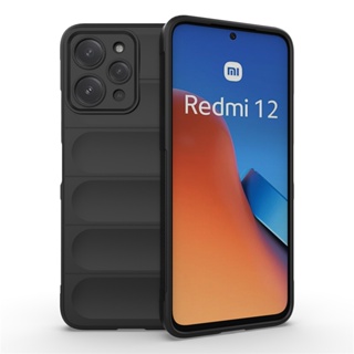 เคสโทรศัพท์ซิลิโคน TPU แบบนิ่ม กันกระแทก สําหรับ Xiaomi Redmi 12 Redmi12 4G