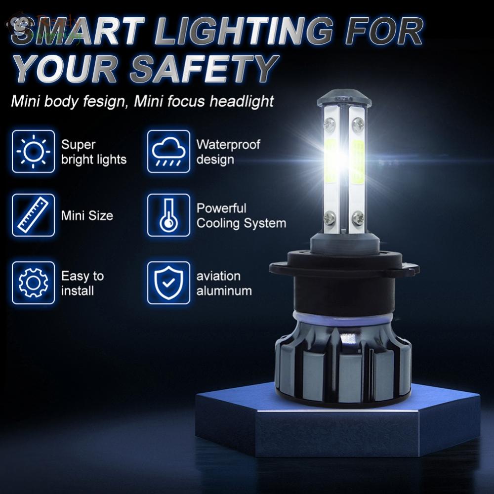 หลอดไฟหน้า LED 22W 6000k 9005 9006 H11 Plug And Play Shopee Thailand