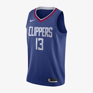 พร้อมส่ง เสื้อกีฬาบาสเก็ตบอล ลายทีม Paul George Jersey Clippers NBA Pepper PG อเนกประสงค์ สําหรับผู้ชาย 384458