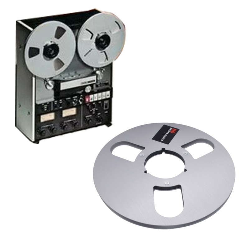 ev-ใหม่-1-4-10-นิ้ว-เทปเปล่า-รีล-nab-hub-reel-to-reel-recorders-อุปกรณ์เสริม-ชิ้นส่วนเครื่องเปิดแผ่นอลูมิเนียมเปล่า