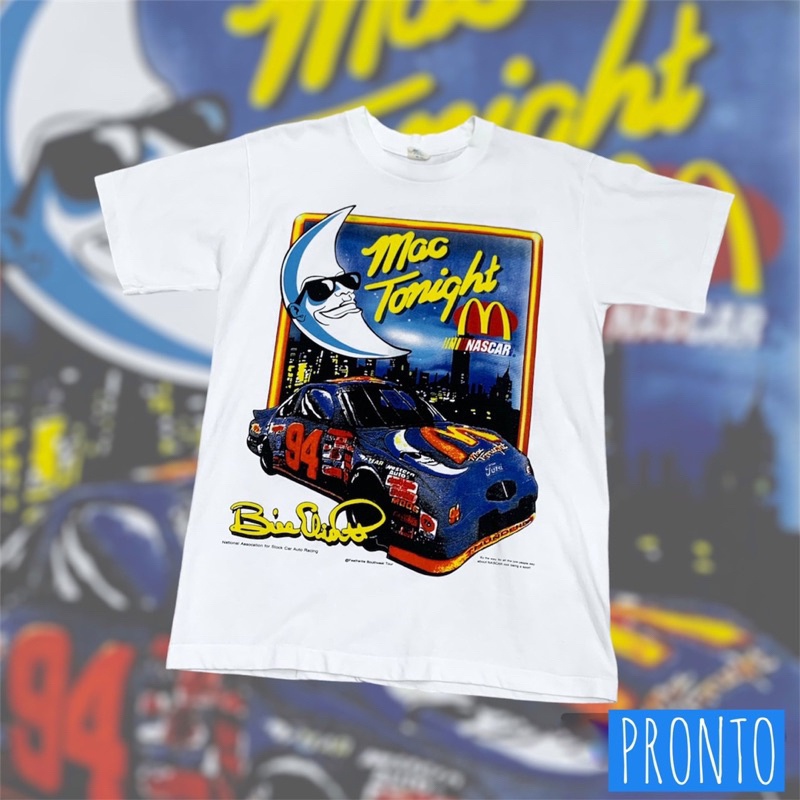 ดูดีนี่-mcdonalds-x-nascar-vintage-tshirt