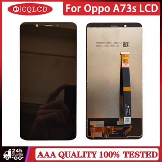อะไหล่หน้าจอสัมผัสดิจิทัล LCD แบบเปลี่ยน สําหรับ Oppo A73s Oppo Realme 1 Oppo F7 Youth CPH1861 CPH1859