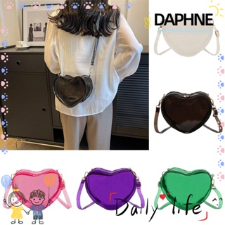 Daphne กระเป๋าสะพายข้าง แบบใส เรียบง่าย แฟชั่นฤดูร้อน สําหรับผู้หญิง