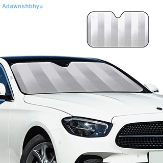Adhyu ม่านบังแดดกระจกหน้ารถยนต์ สะท้อนแสง พับได้ อุปกรณ์เสริม TH