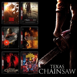 DVD Texas Chainsaw สิงหาสับ 6 ภาค DVD Master เสียงไทย (เสียง ไทย/อังกฤษ | ซับ ไทย/อังกฤษ ( ภาค 1 ไม่มีซับ ไทย ภาค 3 ไม่ม