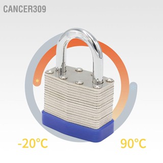  Cancer309 กุญแจรักษาความปลอดภัยรูปตัว U ทนต่อการกัดกร่อนเหล็กทองเหลืองเหล็กกันน้ำกุญแจหนักสำหรับประตู