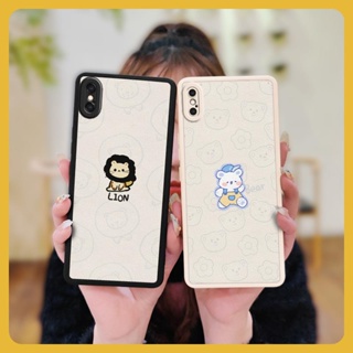 Cartoon Back Cover Phone Case For iphone X/XS cute creative luxurious protective couple Waterproof personality youth advanced