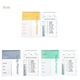 Dudu แพลนเนอร์ตารางเวลา แบบเกลียว 100 วัน แนวตั้ง ฉีกได้ 50 แผ่น