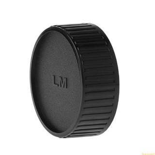 Bei ฝาครอบเลนส์กล้องด้านหลัง สีดํา สําหรับ Leica M LM Camera Lens M6