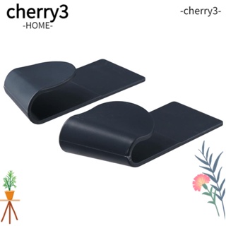Cherry3 ที่วางฝาหม้อ พลาสติก ปรับได้ ทนทาน สีดํา สําหรับตู้เสื้อผ้า 3 แพ็ค