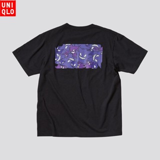  พิมพ์ลาย Uniqlo เสื้อยืดคอกลม แขนสั้น พิมพ์ลายโปเกม่อน สําหรับผู้ชาย ผู้หญิงn_01