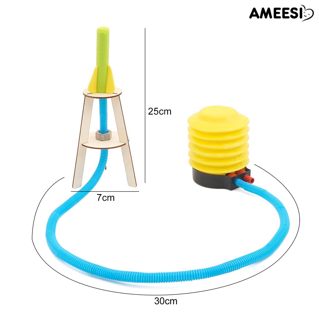 ameesi-ชุดจรวดไม้-แฮนด์เมด-ของเล่นวิทยาศาสตร์-เพื่อการเรียนรู้-สําหรับเด็ก