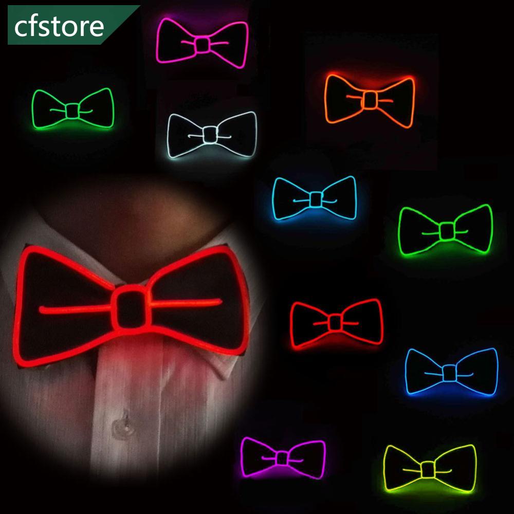 cfstore-เนคไทโบว์เรืองแสงในที่มืด-led-สําหรับตกแต่งปาร์ตี้วันเกิด-งานแต่งงาน-คริสต์มาส-ฮาโลวีน-r6z9