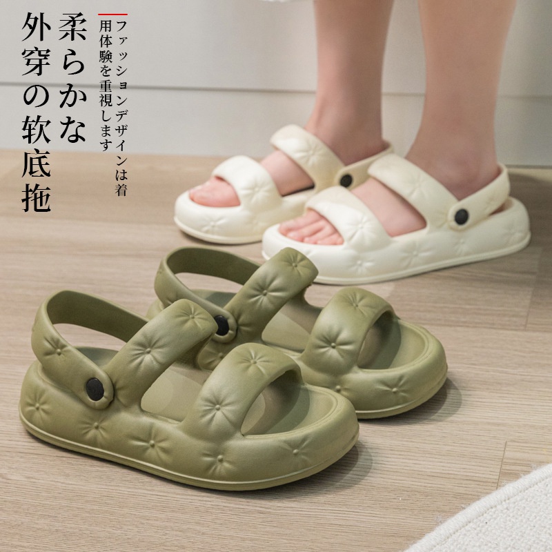 องเท้าแตะหญิง-รองเท้าแตะ-ลำลองสำหรับผู้หญิง-พื้นรองเท้าหนามาก-b90h1x4-lili