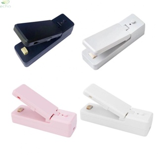 เครื่องซีล USB สีขาว เทา ชมพู ดํา 3.5x2.6x11 ซม. ABS สเตนเลส