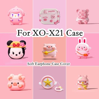 【พร้อมส่ง】เคสหูฟัง แบบนิ่ม ลายการ์ตูน สําหรับ XO-X21 XO-X21