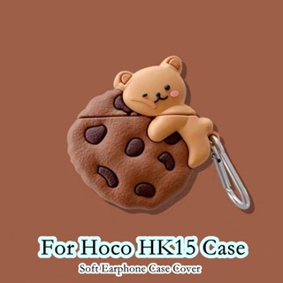 【คุณภาพสูง】เคสหูฟัง แบบนิ่ม ลายการ์ตูน สําหรับ Hoco HK15 HK15