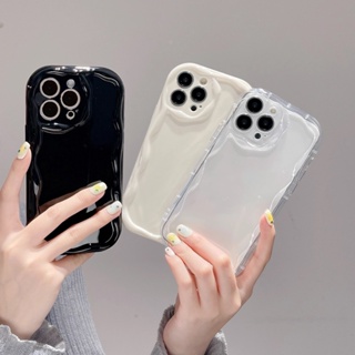Casing For iPhone 7 8 6 6s 6plus 6+ 6s+ Plus SE 2020 7+ 8+ Cute New Cream Edge Solid color Transparent Airbag Shockproof Fine Hole Anti-fall Soft Phone Case 1YX 01