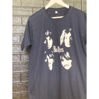 [S-5XL]เสื้อยืดลาย the beatles