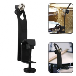 New Arrival~Microphone Holder 145g 16.5*2.45*4CM Adjustable Black Holder Mic Clamp