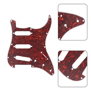 New Arrival~Pickguard For St Sq PVC Celluloid Perfect Replacement Single Red Armor