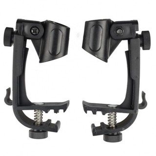 New Arrival~Drum Clips Microphone Percussion Instruments Shock Mount 2Pcs Accessories