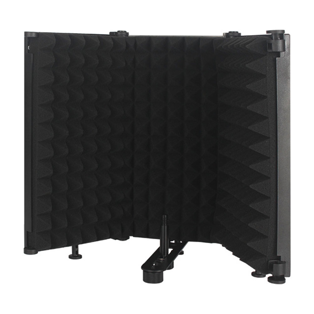 new-arrival-isolation-shield-foldable-microphone-portable-recording-reduction-shield