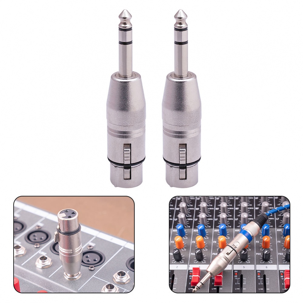 new-arrival-microphone-adapters-male-to-female-nickel-plated-zinc-alloy-xlr-female-to-trs