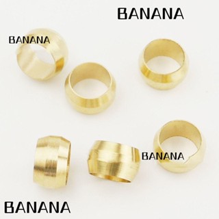 Banana1 ปลอกปลอกโลหะ ทองเหลือง สีเหลือง 6 มม.