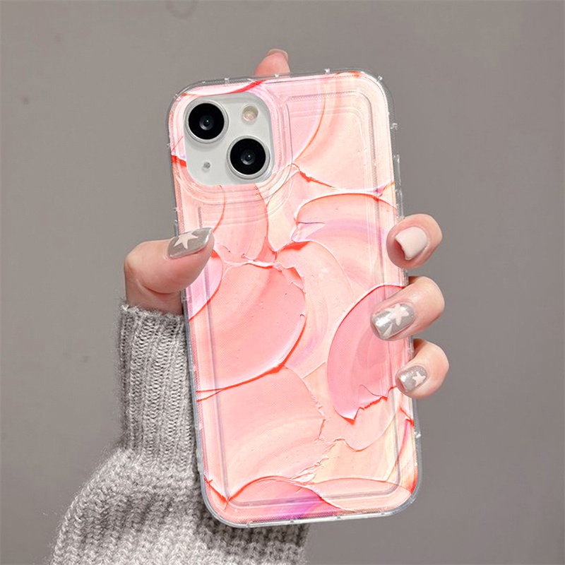 ทาสีชมพู-เคสโทรศัพท์-for-xiaomi-redmi-note10-10s-9a-9i-note-12-pro-11-note-11s-mi-10t-pro-poco-x3-pro-nfc-11t-pro