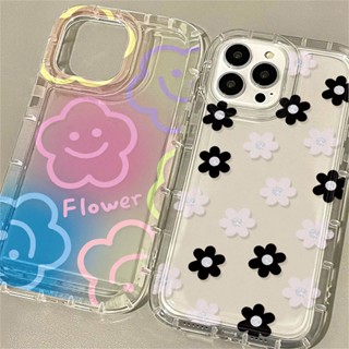 ถุงลมนิรภัยดอกไม้ซิลิโคนสำหรับ Realme 10 9i 8 8i 7 7i 6 5i C55 C35 C30 C30s C21 C21Y C25Y C20 C21A C12 C11 C15 C25 C3