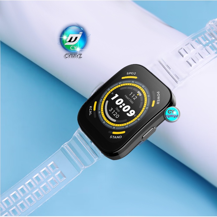 amazfit-bip-5-strap-สายรัดซิลิโคน-amazfit-bip-5-สายรัดข้อมือ-amazfit-bip-5-เคสป้องกันเต็มจอ-amazfit-bip-5-ตัวป้องกันหน้าจอ