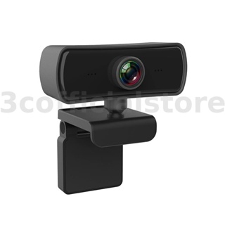 กล้องคอมพิวเตอร์ โฟกัสอัตโนมัติ 1080P FHD 360° กล้องเว็บแคม หมุนได้ พร้อมไมโครโฟน ไม่ต้องใช้ไดรเวอร์ USB สําหรับประชุมสด