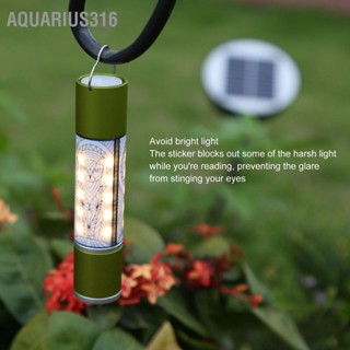 Aquarius316 10 PCS Outdoor Camping Light Stickers Telescopic Flashlight Lamp Sticker Retro Camp Ambient