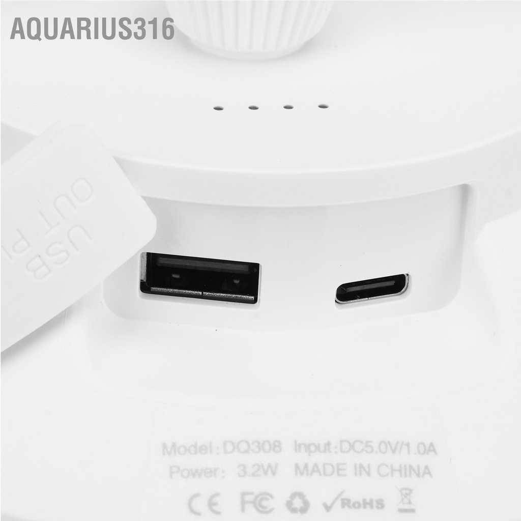 aquarius316-โคมไฟตั้งแคมป์กันน้ำ-usb-ชาร์จ-3-โหมดโคมไฟวินเทจมือถือพร้อมตะขอโลหะสำหรับตั้งแคมป์กลางแจ้ง