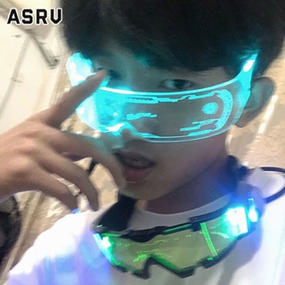 ASRV แว่นตาเปล่งแสงที่มีความรู้สึกของเทคโนโลยีแห่งอนาคต การเปลี่ยนสี LED การปรับข้างเดียว ประเภทของแบตเตอรี่