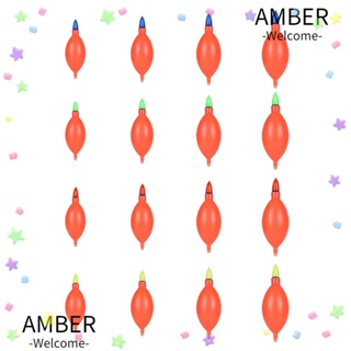 Amber ทุ่นลอยน้ําอิเล็กทรอนิกส์ เรืองแสง สําหรับตกปลา