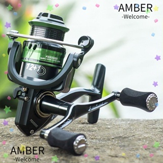 Amber รอกล้อหมุนตกปลา โลหะ อัตราส่วนความเร็ว 5.0:1 FD2000 Series