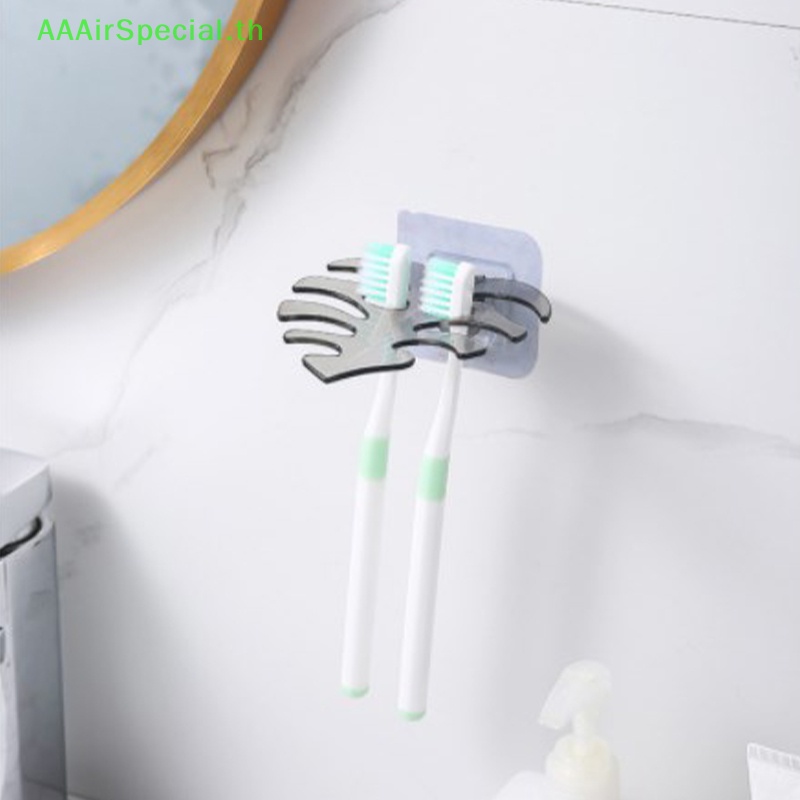 aaairspecial-ตะขอแขวนแปรงสีฟัน-แบบติดผนังห้องน้ํา