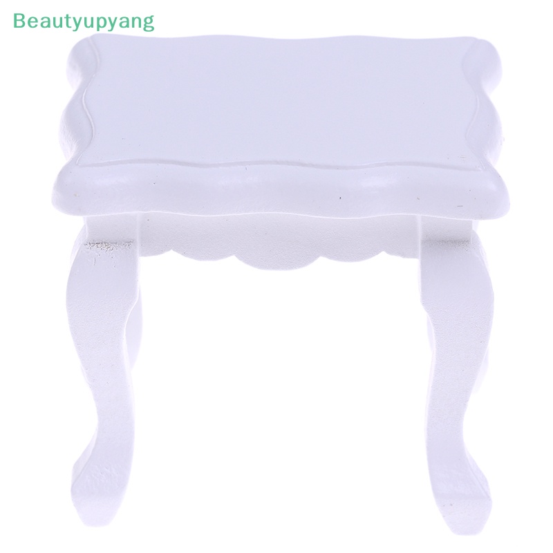 beautyupyang-เฟอร์นิเจอร์ไม้จิ๋ว-ทรงสี่เหลี่ยม-สีขาว-สําหรับตกแต่งบ้านตุ๊กตา-1-12