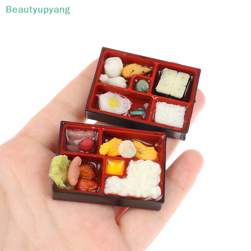 beautyupyang-ชุดกล่องข้าวญี่ปุ่น-1-12-พร้อมสับ-สําหรับบ้านตุ๊กตา
