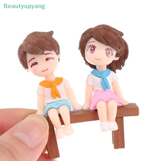 [Beautyupyang] ตุ๊กตาฟิกเกอร์คู่รัก ขนาดเล็ก สําหรับตกแต่งบ้านตุ๊กตา