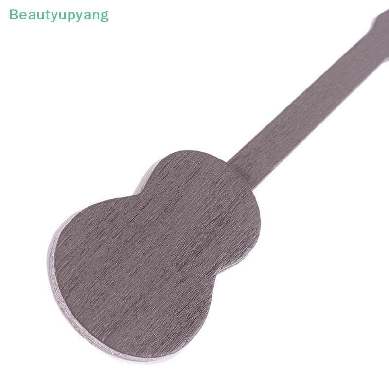 beautyupyang-กีตาร์ไม้จิ๋ว-สําหรับตกแต่งบ้านตุ๊กตา