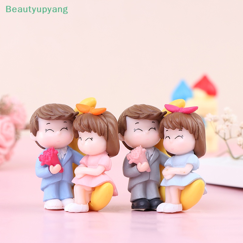 beautyupyang-ฟิกเกอร์คู่รัก-โรแมนติก-หวานแหวว-สําหรับตกแต่งงานแต่งงาน-diy