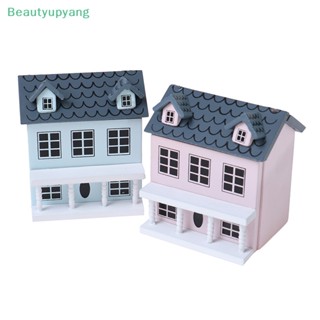 [Beautyupyang] โมเดลบ้านตุ๊กตาจิ๋วน่ารัก 1:12 สําหรับตกแต่งบ้านตุ๊กตา