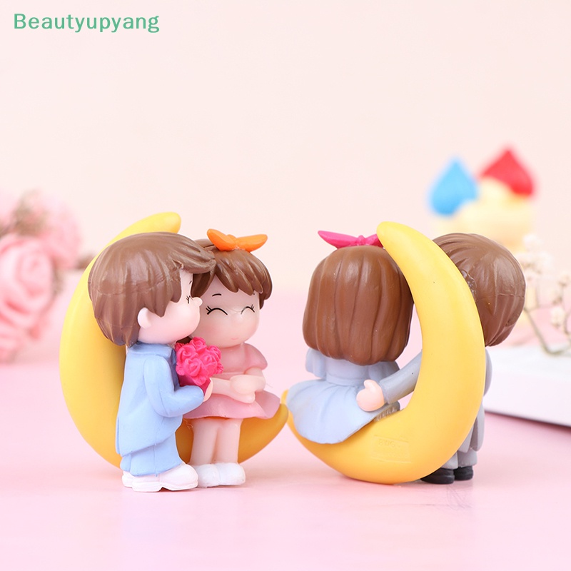 beautyupyang-ฟิกเกอร์คู่รัก-โรแมนติก-หวานแหวว-สําหรับตกแต่งงานแต่งงาน-diy