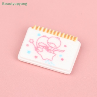 [Beautyupyang] ปฏิทินตั้งโต๊ะเรซิ่น 10 ชิ้น สําหรับตกแต่งบ้านตุ๊กตา