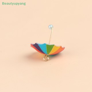 [Beautyupyang] โมเดลร่มจิ๋ว สําหรับตกแต่งบ้านตุ๊กตา 1/12 5 ชิ้น ต่อชุด