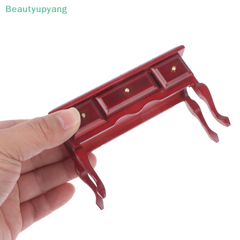 beautyupyang-โมเดลโต๊ะหนังสือไม้จิ๋ว-สไตล์เรโทร-สําหรับตกแต่งบ้านตุ๊กตา-1-12